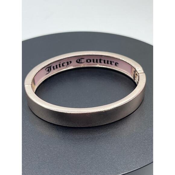 Juicy Couture Rose Gold Pave Bangle - Picture 10 of 10